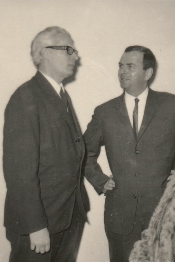 Igor Zhoř a Milan Uhde; z archivu Igora Zhoře